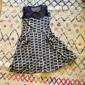 Effie’s Heart Sweetheart Belted Typewriter Dress